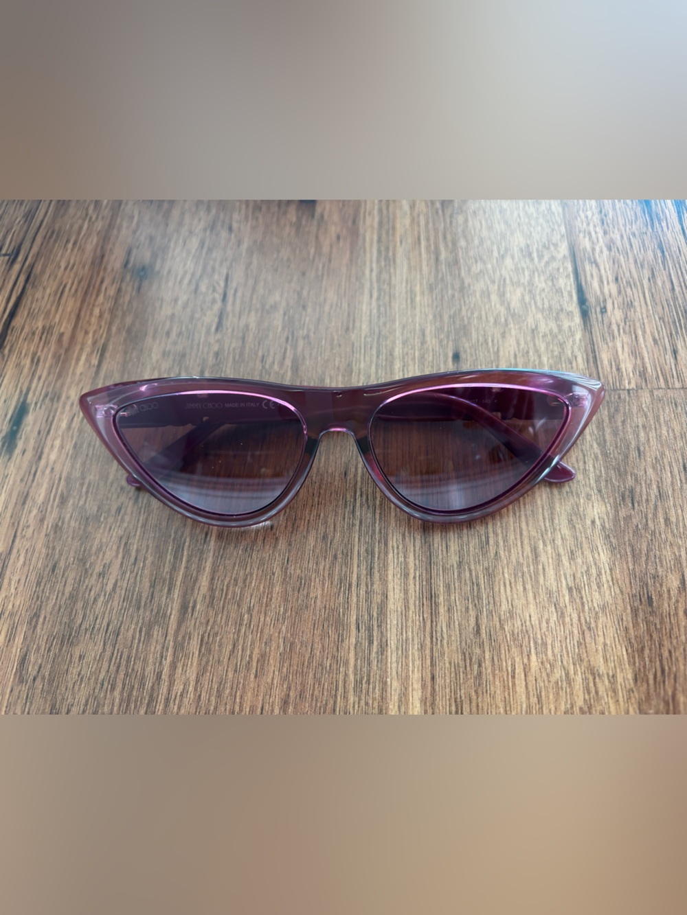 Jimmy Choo Cat-Eye Sunglasses
